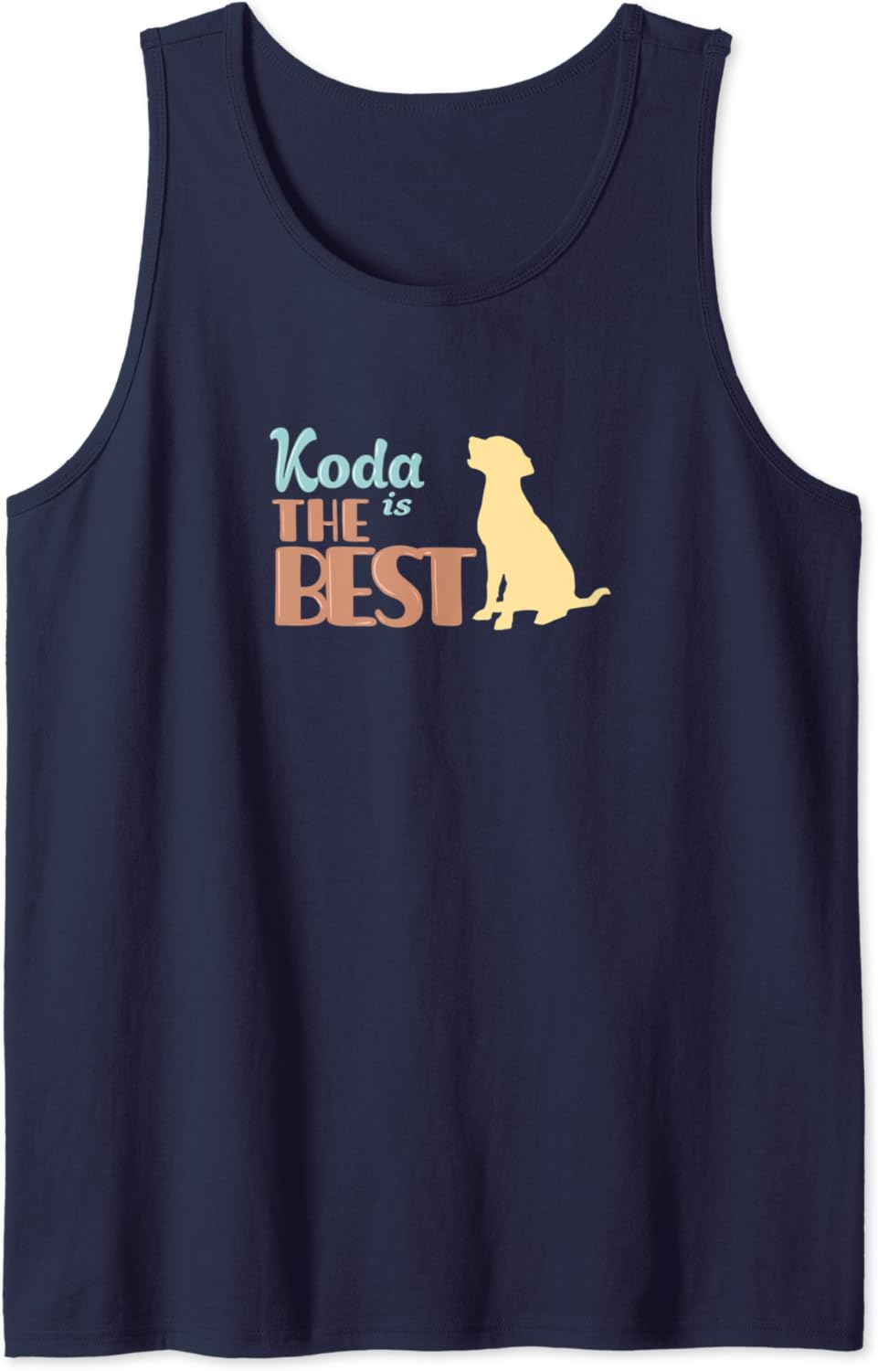 Koda Dog Name Koda Puppy Gift Tank Top Clothing, Shoes